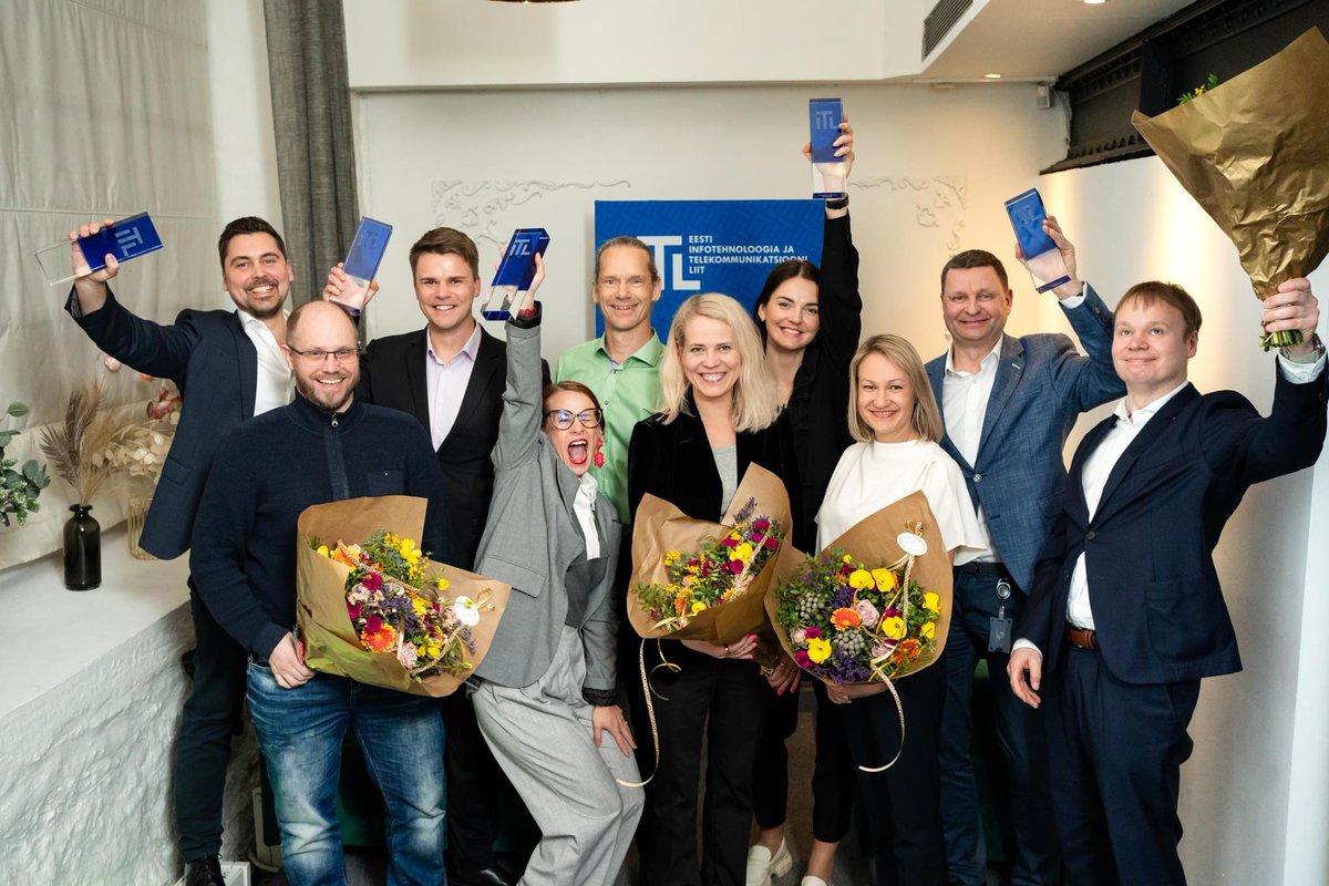 ITL Estonian ICT Cluster has awarded the yearly winners of the IT sector. Congratulations! itl.ee/en/news/the-es…