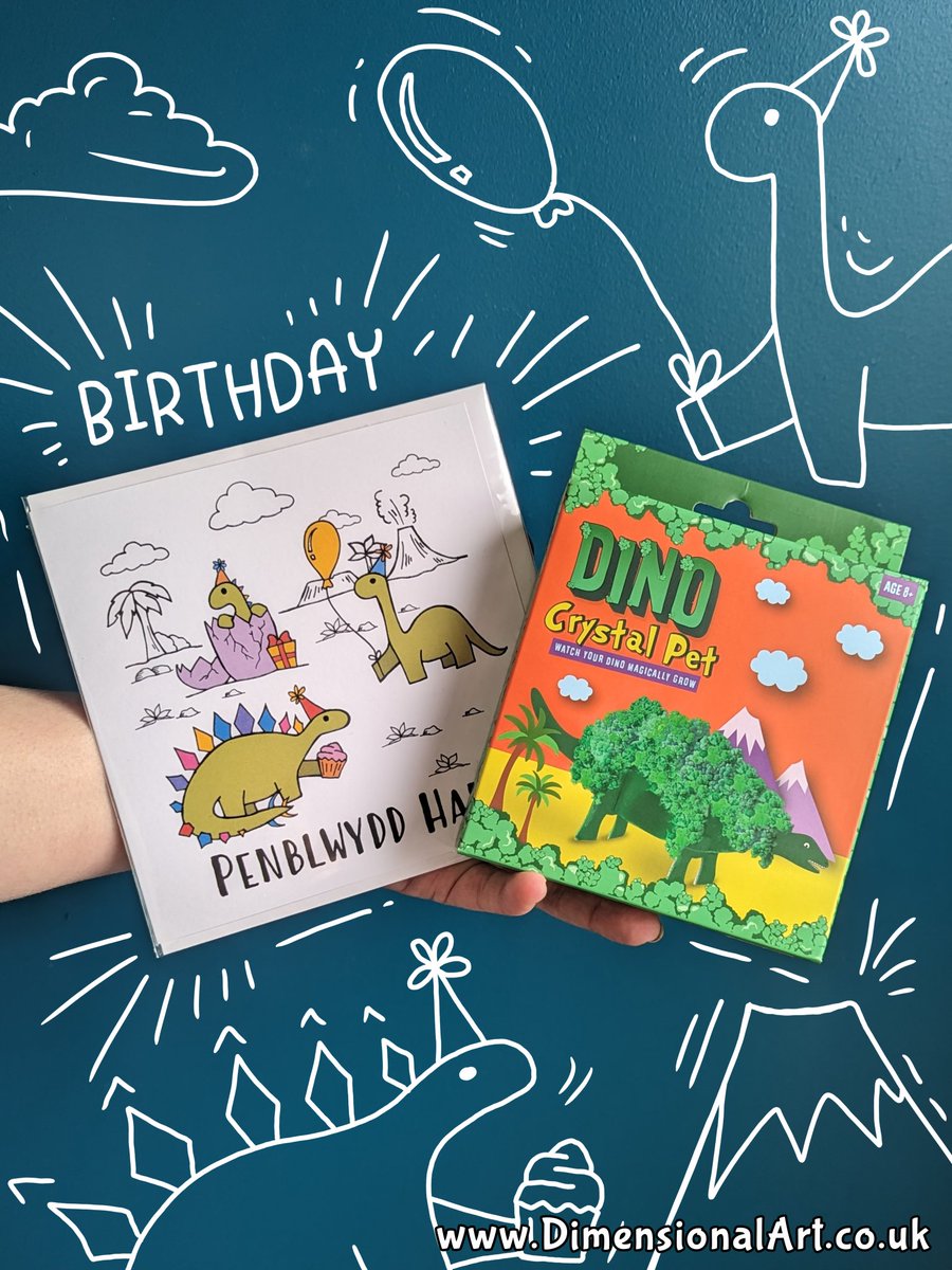 Calling all dinosaur enthusiasts! ✨

If you know someone who's dino-mad, we've got the perfect birthday card for them to make their special day roar-some!

🛍️ dimensionalart.co.uk
📍 Unit 3, train carriage, goodsheds, Barry.

 #DinosaurBirthdayCard #BirthdayWishes #CardShop