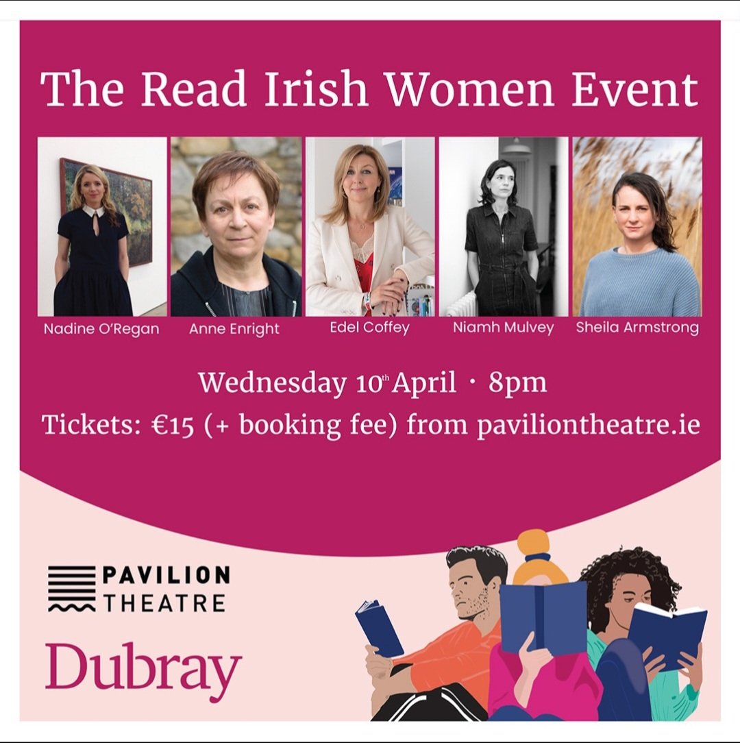 Here are the prompts for #ReadIrishWomenChallenge24 which begins on 1st April & runs for the whole month. It's extra special this yr as in conjunction with @DubrayBooks we're holding the first ever live event for the challenge. Hope to see you there! paviliontheatre.ie/events/view/re…