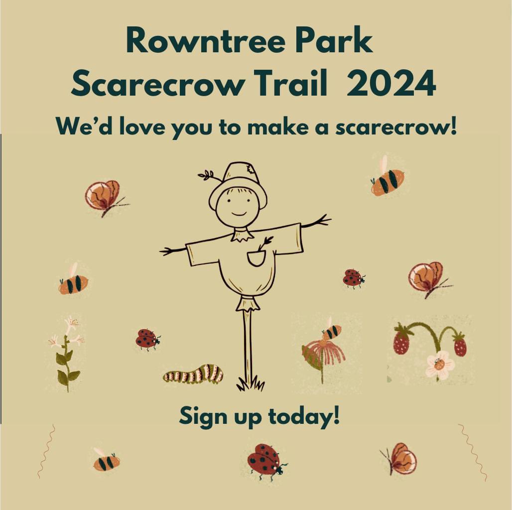 Only a few days left to sign up! We need at least 7 more houses in the local area involved for the Scarecrow Trail to go ahead in May 2024! Tell your friends & neighbours if you’d like this community event to happen. Deadline - (5th April) bit.ly/RPscarecrowtra…