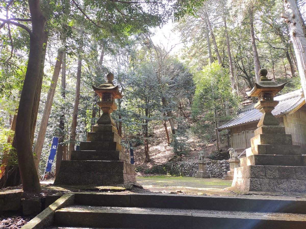 こちらは宇喜多秀家殿の陣所、少し奥に入ったところじゃ〜