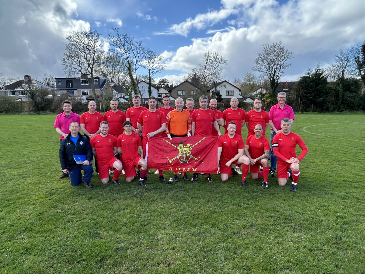 Our Masters are up in Liverpool this weekend taking part in the @LRamblers annual Easter tournament. Good Friday opener v Liverpool Ramblers ended in a 4-1 defeat. Our 2nd game KO at 1215 today. @Armyfa1888