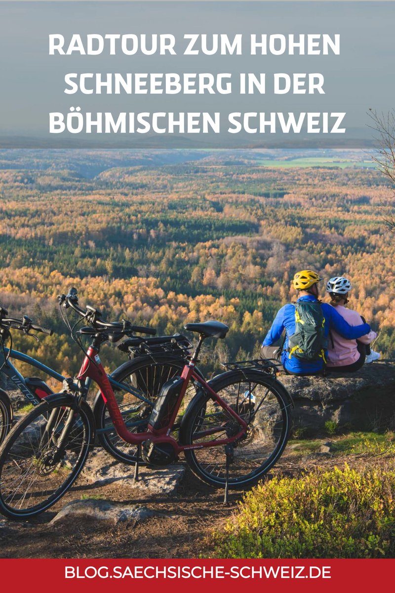 Radtour zum Hohen Schneeberg in der Böhmischen Schweiz {👉 blog.saechsische-schweiz.de/aktiv/radtour-… #BöhmischeSchweiz #Decin #Fahrradbus #Fahrradfahren #HoherSchneeberg #Königstein #Radtour #share