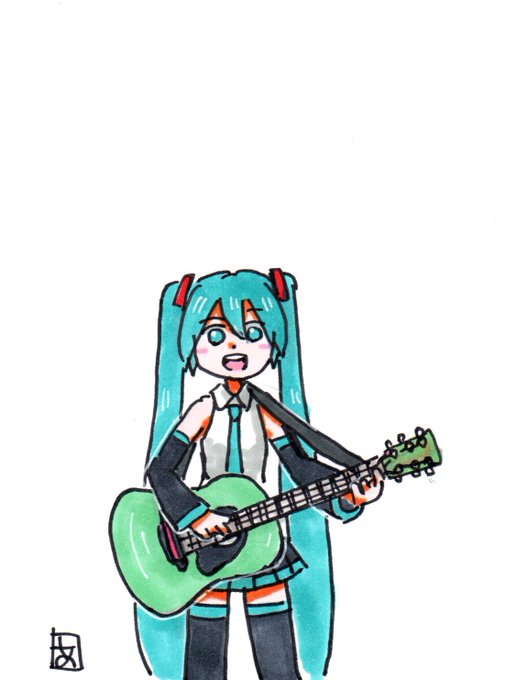 「ギター 髪飾り」のTwitter画像/イラスト(新着)