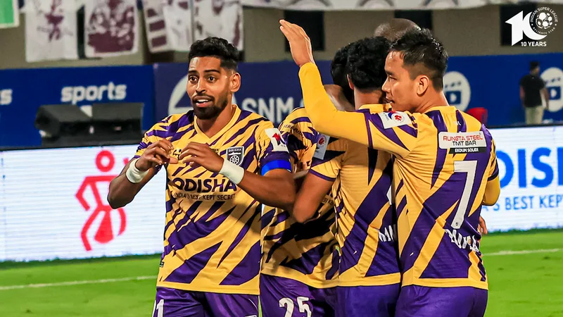 12 - @RoyKrishna21 (12 goals in 2023-24) is one goal away from becoming @OdishaFC’s highest ever goal scorer in a single @IndSuperLeague season (Diego Mauricio – 12 goals in 2022-23 & 2020-21). Talisman. #ISL10 #BFCOFC