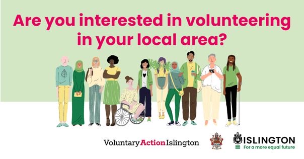 ⁦@IslingtonMayor⁩ & ⁦⁦@volaction_is⁩ recently held volunteering fairs for ⁦@IslingtonBC⁩ residents to learn about volunteering opportunities available nearby. I met ⁦@SueRyderStJohns⁩ there & volunteered in their Essex Rd charity shop this week.