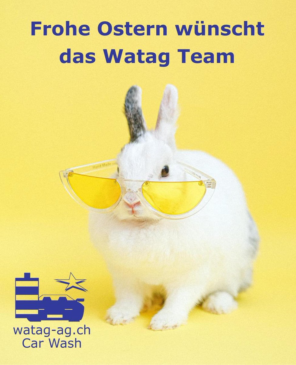 🐰🥚🎉
#watagag #carwash #easter #ostern #wohlen #freiamt #baden #dättwil #cleancar #Glänzend #bedient