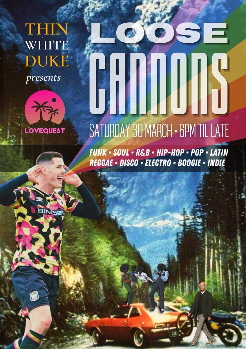 TONIGHT. Loose cannons of the world unite and take over.

#crazylegs #loosecannons

<a href="/bruntonbugle/">The Brunton Bugle - A Carlisle United Podcast</a> <a href="/HaidiLouise/">haidimellish</a> <a href="/officialcufc/">Carlisle United</a> <a href="/DanCUFC/">Dan M - Carlisle</a> @CUOSC <a href="/ARG_CarlisleUFC/">Carlisle United Argentina 🇦🇷</a> <a href="/parkinsonross/">Ross</a> <a href="/joncolman/">Jon Colman</a> <a href="/holyareyou1982/">30 Century Man</a> @phil_g83 <a href="/GarethBlackadd1/">Gareth Blackadder</a> <a href="/DiscoverCarlisl/">DiscoverCarlisle</a> <a href="/hmvCarlisle/">hmv Carlisle</a> <a href="/futureisvinyl/">Vinyl Cafe Carlisle</a>