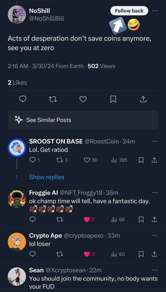 $ROOST ON BASE tweet media