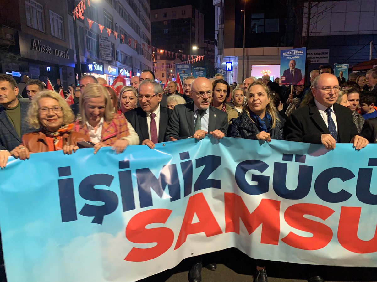 #İlkadım İlçemizde Belediye Başkanlarımız,Örgütümüzle Halkımızın sevgi gösterini yaşadık. #Samsun