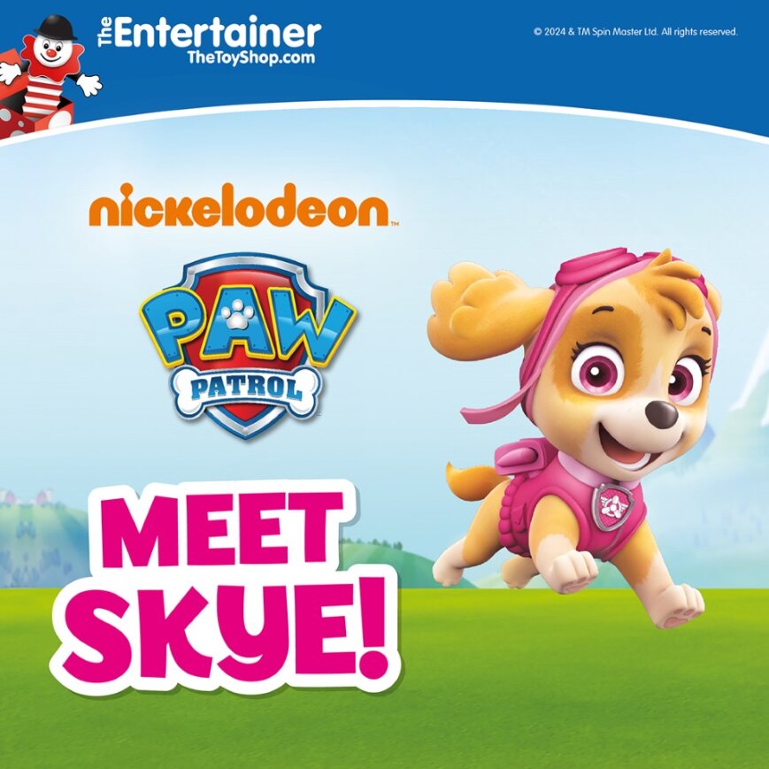 MEET SKYE FROM PAW PATROL! 🐾 We are excited to announce that on the 27th April, 2024 from 10am - 4pm your little ones can meet Skye at The Entertainer for FREE🥳 📍 The Entertainer, Romford Brewery 📅 27th April ⏲️ 10am - 4pm #Romford #TheBrewery #PawPatrol #MeetAndGreet