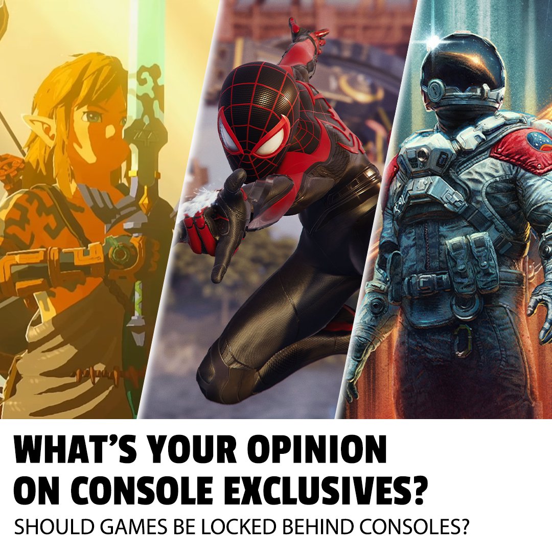 Do you think that a game should be able to be played on any console? Or is it healthy for a platform to have exclusives? Let us know what you think in the comments below! Get your gaming fix for less at CeX when you trade in your old tech! #CeX #gaming #consolegamers