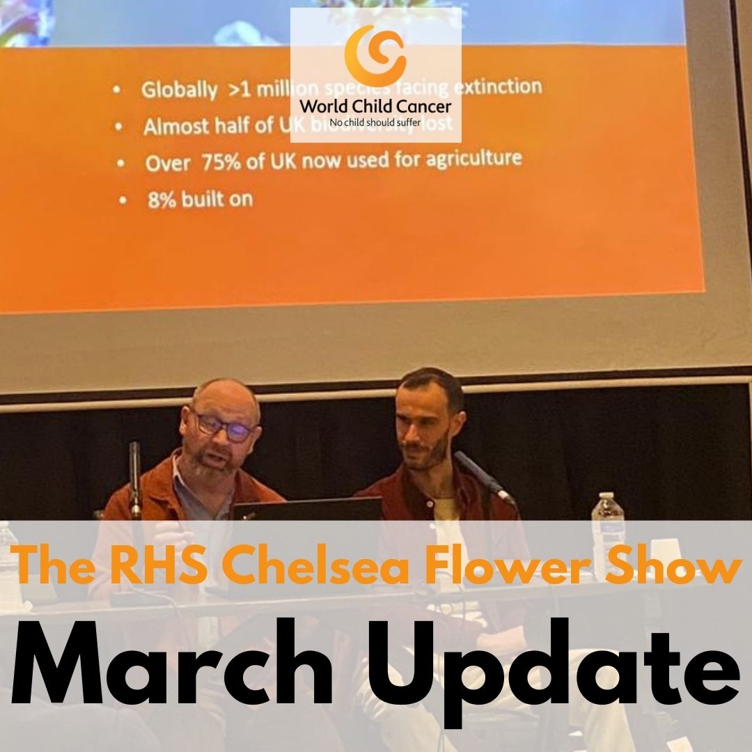 The RHS Chelsea Flower Show is just around the corner, here’s some updates on our Nurturing Garden from the last month: worldchildcancer.org/march-chelsea-… #worldchildcancer #wccnurturingarden #RHSChelsea