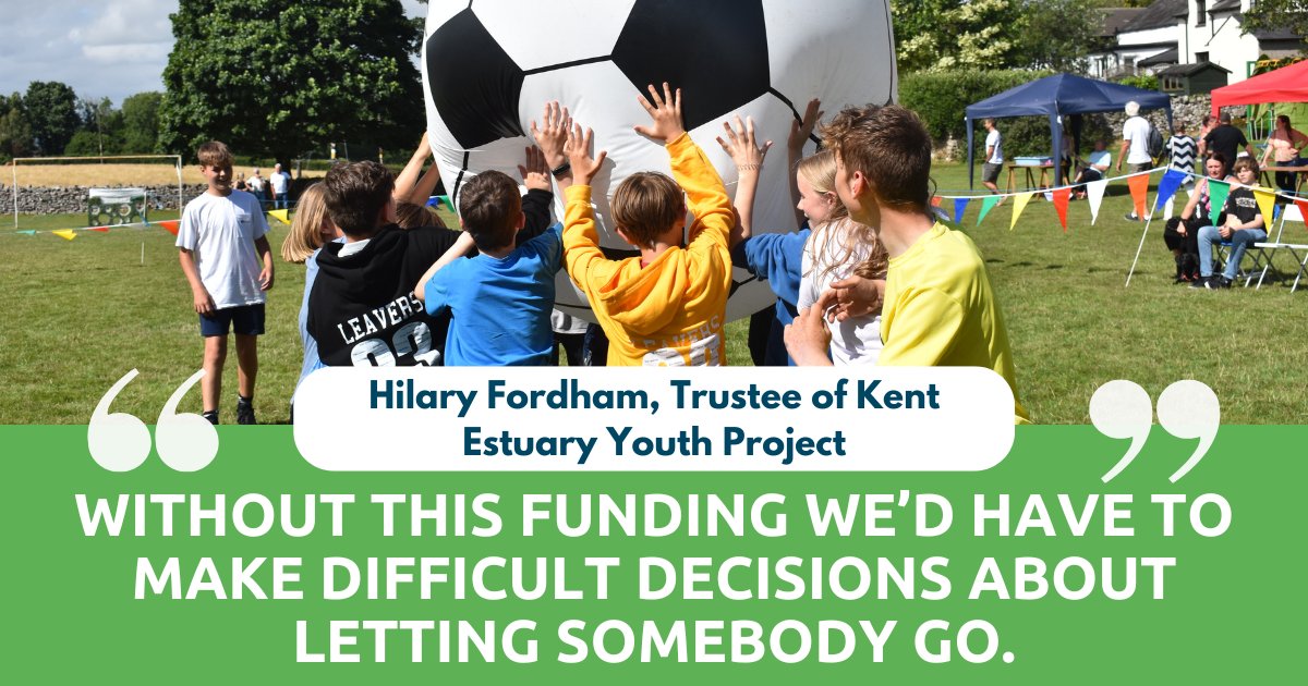 Generous shoppers have been making an impact in south Cumbria through the myLakeland Community Fund 🛍️ Those that have received a grant include the Kent Estuary Youth Project which is receiving £30,000 over 3 years to cover running costs. Find out more 👉 bit.ly/CCF-MLCF