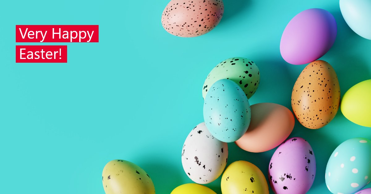 We wish you a very happy and colorful Easter!🐣