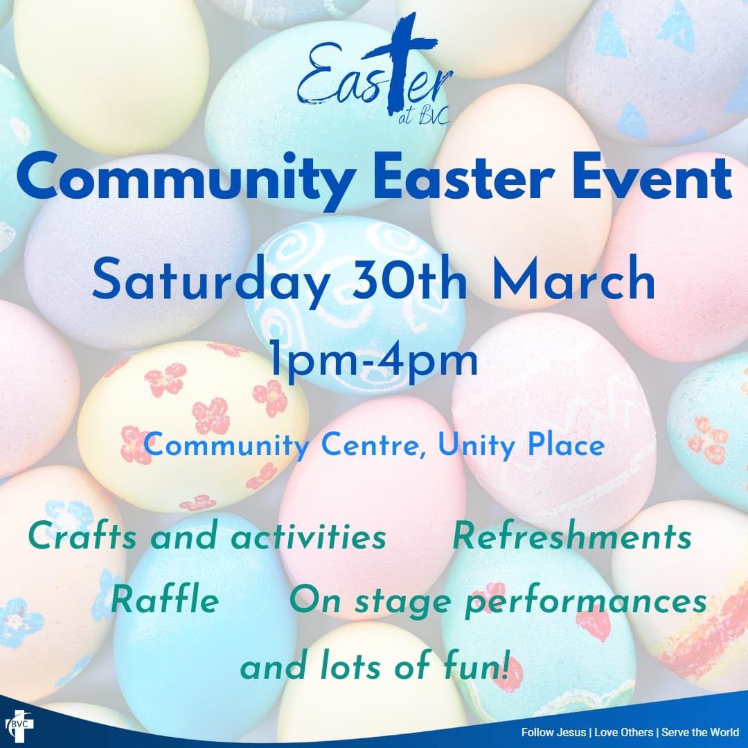 Excited for this today.
If you are in the area come on down.
Fun for everyone

#Easter #Community #Church