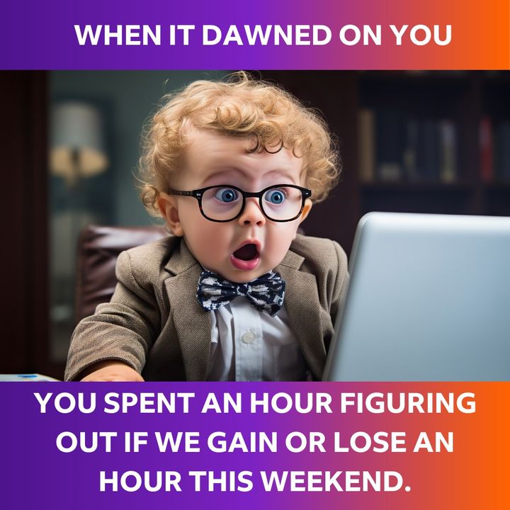 Get ready to adjust your clocks. It's time to 'spring' forward this weekend. Don't worry about losing an hour, we've got your delivery needs covered. ☀️🌼 #DaylightSavings