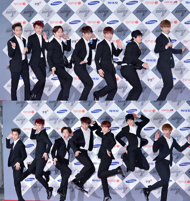 Sungjae once said their red carpet poses are more important than their cb😂. You won't find this kind of red carpet anymore