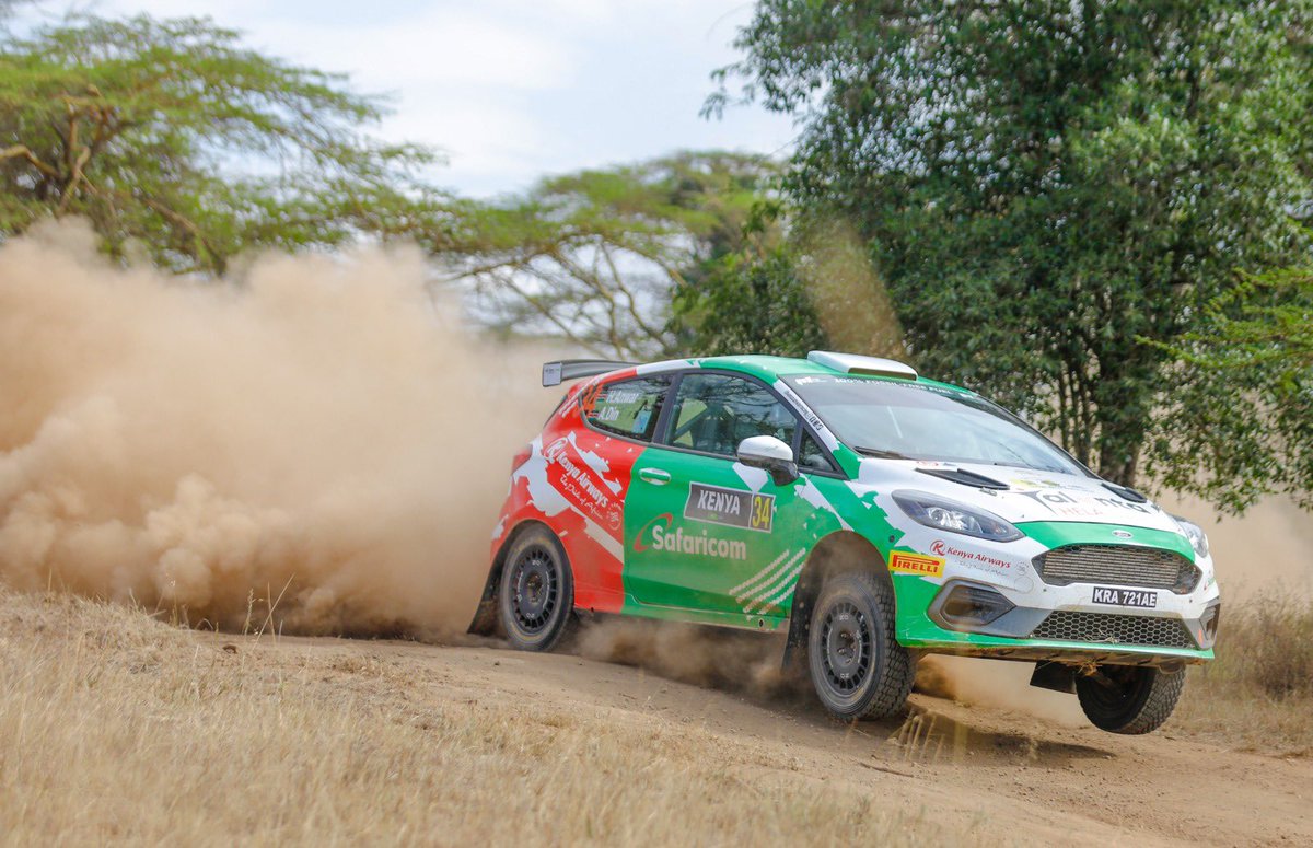SafaricomPLC's tweet image. Buckle up and hold on tight, because Day 2 of the 2024 @SafariRallyWRC is about to take you on a wild ride through the twists, turns, and triumphs!😎🙌🏾🇰🇪 #LifeElevated #SpeedElevated #WRCSafariRally #ExperienceElevated #TeamAdrien #TeamHamza