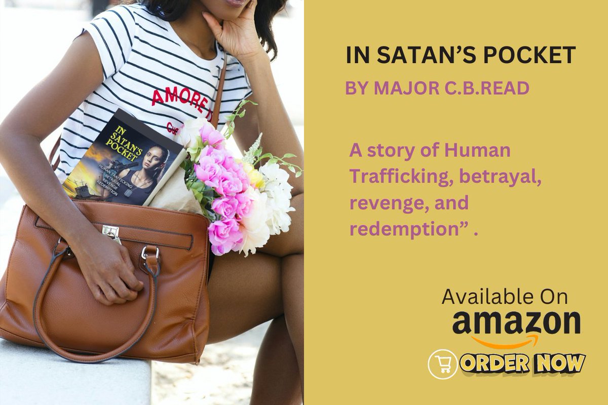 🔥Take an exciting read through 'IN SATAN'S POCKET'! 📘🌟 'IN SATAN'S POCKET'! A story of Human Trafficking, betrayal, revenge, and redemption” by Charles Read. 🛍️GET IT NOW ON Amazon- a.co/d/gftYR9C 🌟More info: readcharlesbooks.com #AmazonBook #book #booktwt