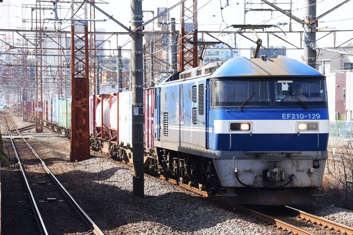 kuhane130's tweet photo. 2024/3/30 EF210-129 遅延高速1060ㇾ 岡23仕業
本日は、2時間40分遅れでした
画像のコンテナNO.U49A-380054
UT9C-5011
U51A-30717
#1060ㇾ #1060ㇾ記録 #EF210 #EF210129 #U49A #UT9C
#U51A https://t.co/8xBQuXcCsn
