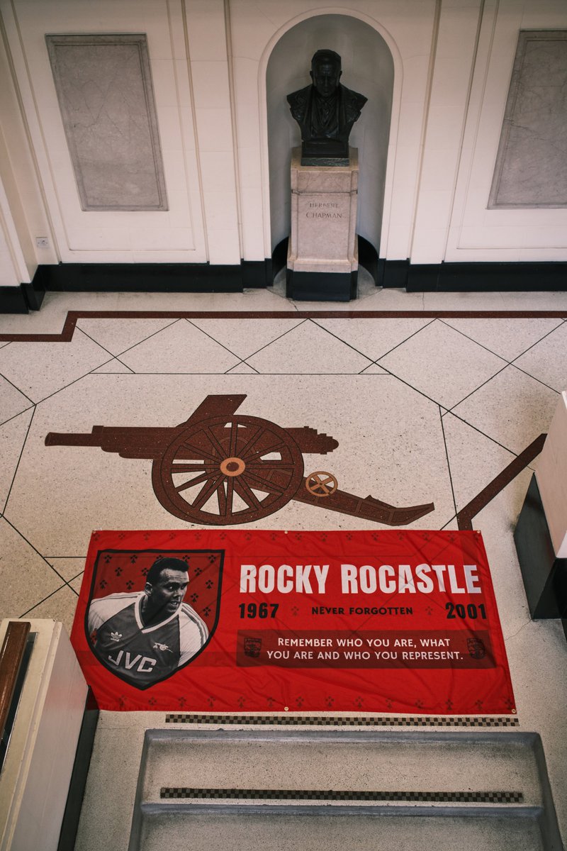 ❤️ Tomorrow marks 23 years since the passing of David Rocastle. We have produced a new flag for the occasion, to be displayed at another of Rocky's former clubs Man City. We ask fans of @Arsenal and @ManCity to join in a period of appreciation in the 7th minute of the game.