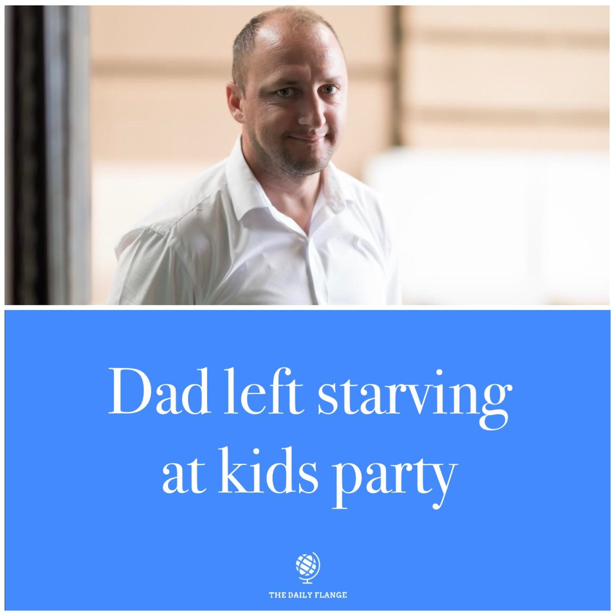 We’ve been receiving more and more reports of this sort of thing happening. Has this happened at a party you’ve been to? 🎉 🎈 🥳 

thedailyflange.com/dad-left-starv…

#Man #Starving #KidsParty