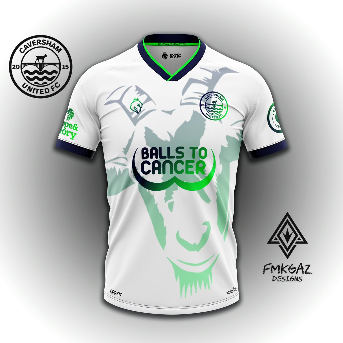 Proud to make it to the last 16 of the <a href="/CavershamUnited/">Caversham United FC</a> <a href="/CavershamUtdWFC/">Caversham United Women</a> #CavUtdKitCompetition 
Give the GOATS 🐐 a follow and look out for the voting. Make a dream come true.
