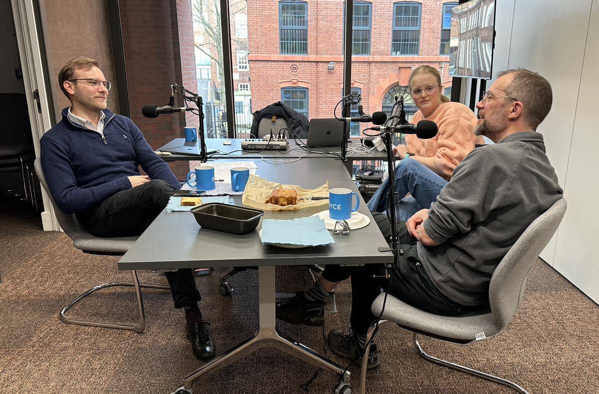 Back in the normal hosting chair for this episode of Materials Unlocked. This time I got to talk about Sample Testing with Professor Russell Goodall and @lucy_farquhar (who, since recording, has submitted her PhD Thesis!! Congratulations!!).