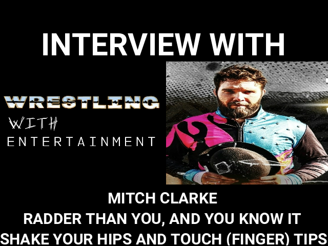 WrestlingWithE's tweet photo. #WrestlingWith #Interviews Mitch Clarke @MitchClarkeMMA in an #Interview that will have you shaking your hips &amp; touching (finger) tips 👉👈 #Listen NOW!

#YouTube Castbox
https://t.co/eRWXafwhPz
https://t.co/rvt6WqB01K
@rcw_wrestle @TopTalentBrand @CWECanada #WWERaw #AEWDynamite https://t.co/1HTY9mkpNp