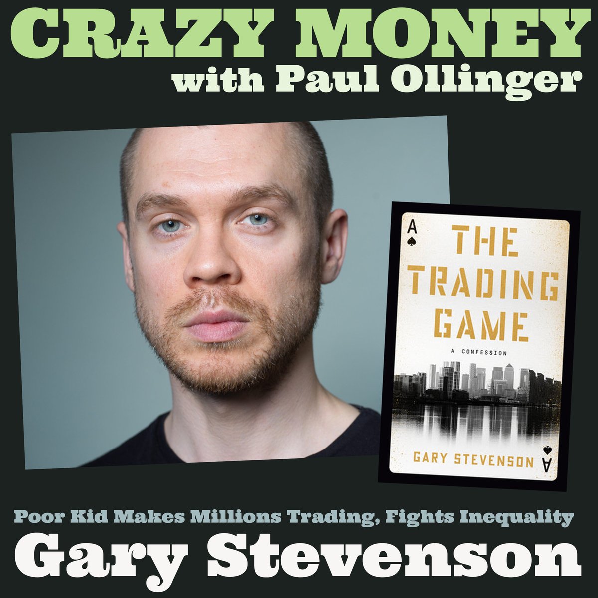 Loved speaking w/ @garyseconomics about his new book 'The Trading Game.' Gary's innate quant skills took him from the streets of East London to Citi's trading floor where he made MILLIONS of ££££. Don't be a POSH D*CKHEAD - listen to this cracking chat with a new mate.