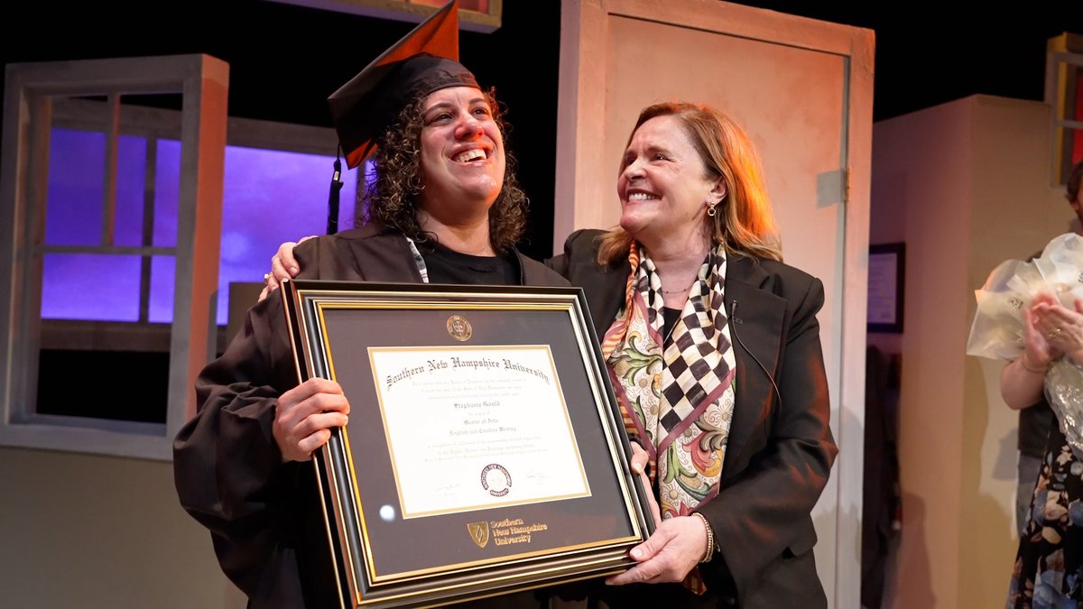 Congratulations, Stephanie! #SNHUcelebrate