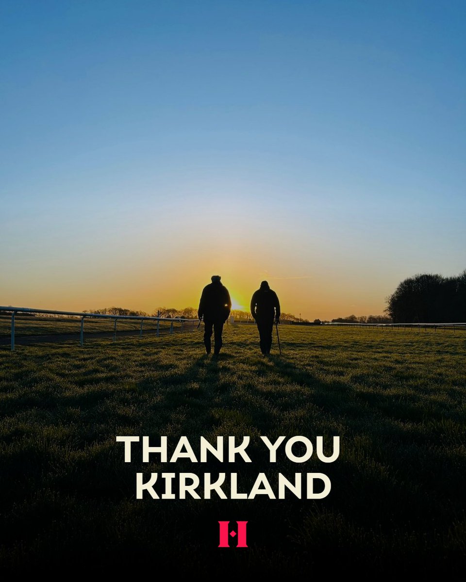 🐎The Last Dance 🐎 Our Clerk of the Course and Head of Racing Kirkland Tellwright (left) took his final course walk this morning and retires today after 24 years in the role. Thanks for everything Kirkland, you’ll be missed by the whole team at Haydock Park! 👏🥂