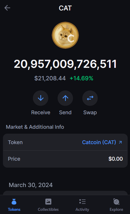 powpoi99's tweet photo. 🎉 Giveaway cho anh em hệ yêu mèo  @catcoin 😂

Tăng $100B #CATCOIN cho ae lấy lộc nhaa. Task nhanh gọn lẹ:

- Follow em Pow @powpoi99 và @GEMinsights
- Like, rt post này
- Comment ví SOL 

Kết thúc trong vòng 2 ngày nhé mọi người!

#Giveaway #memecoin #SOL