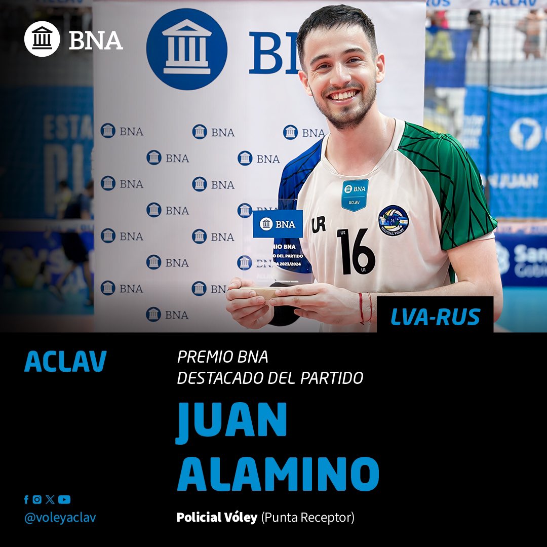 #LVARUS || Semifinales 🏆

¡Policial se metió en la final después de un partidazo ante UPCN y ellos fueron los premiados! ⚡️

🎖️ Gerónimo Elgueta - Premio RUS al MVP
🎖️ Juan Alamino - Premio BNA al destacado

¡Los formoseños aguardan por rival en la final! 👀