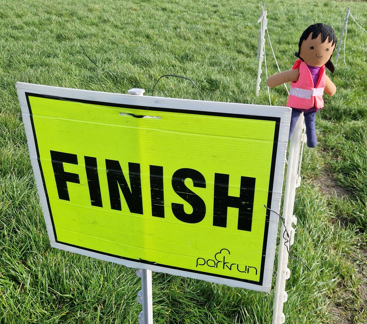 Happy Easter weekend from Nora and everyone at South Norwood parkrun!