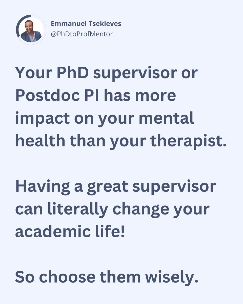 I learned the unseen power of supervision in academia the hard way 👇