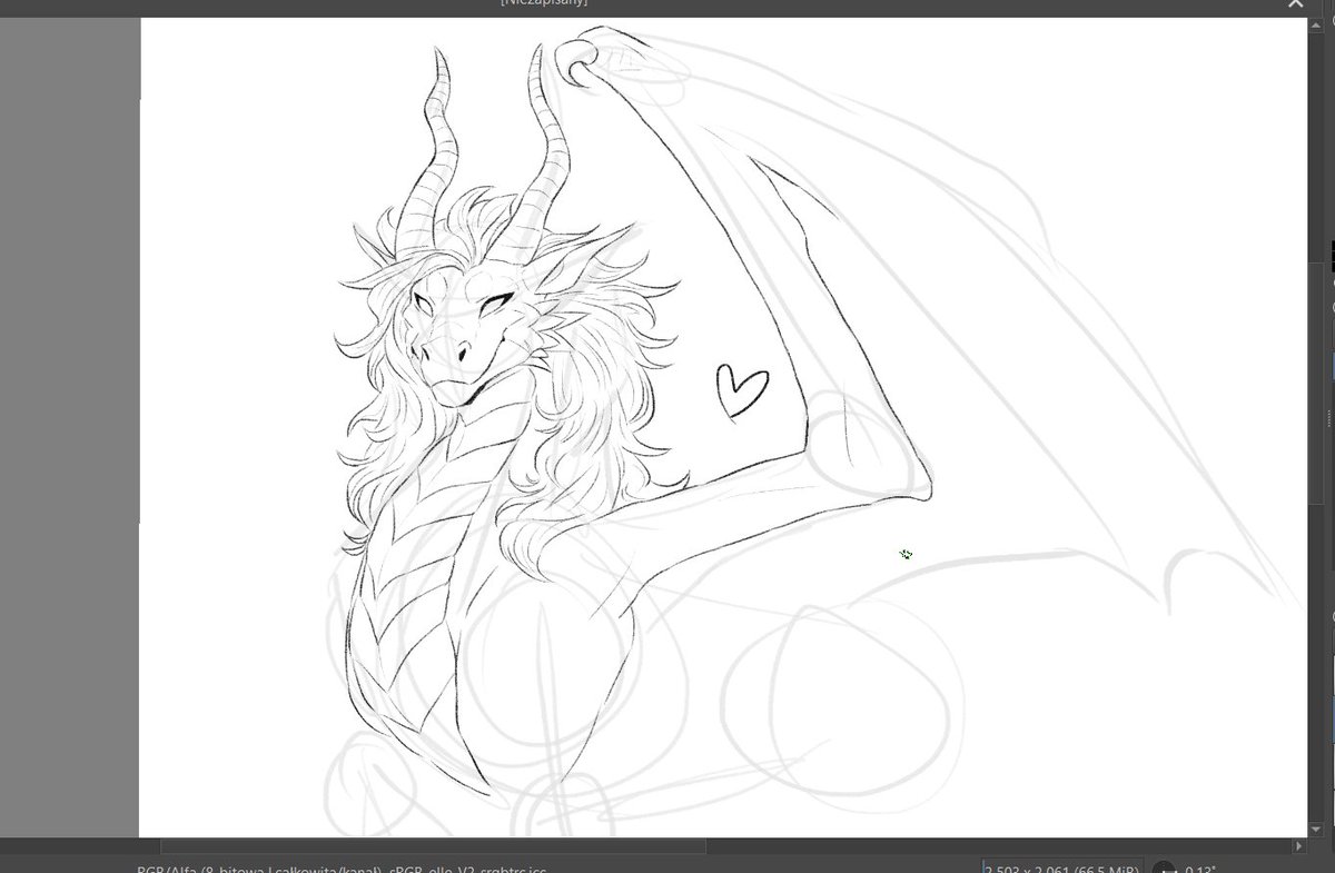 RuruTheStarRuby's tweet photo. WIP of a new dragon adopt coming <3 Will try a full dragon this time https://t.co/EHS5gtDKXQ