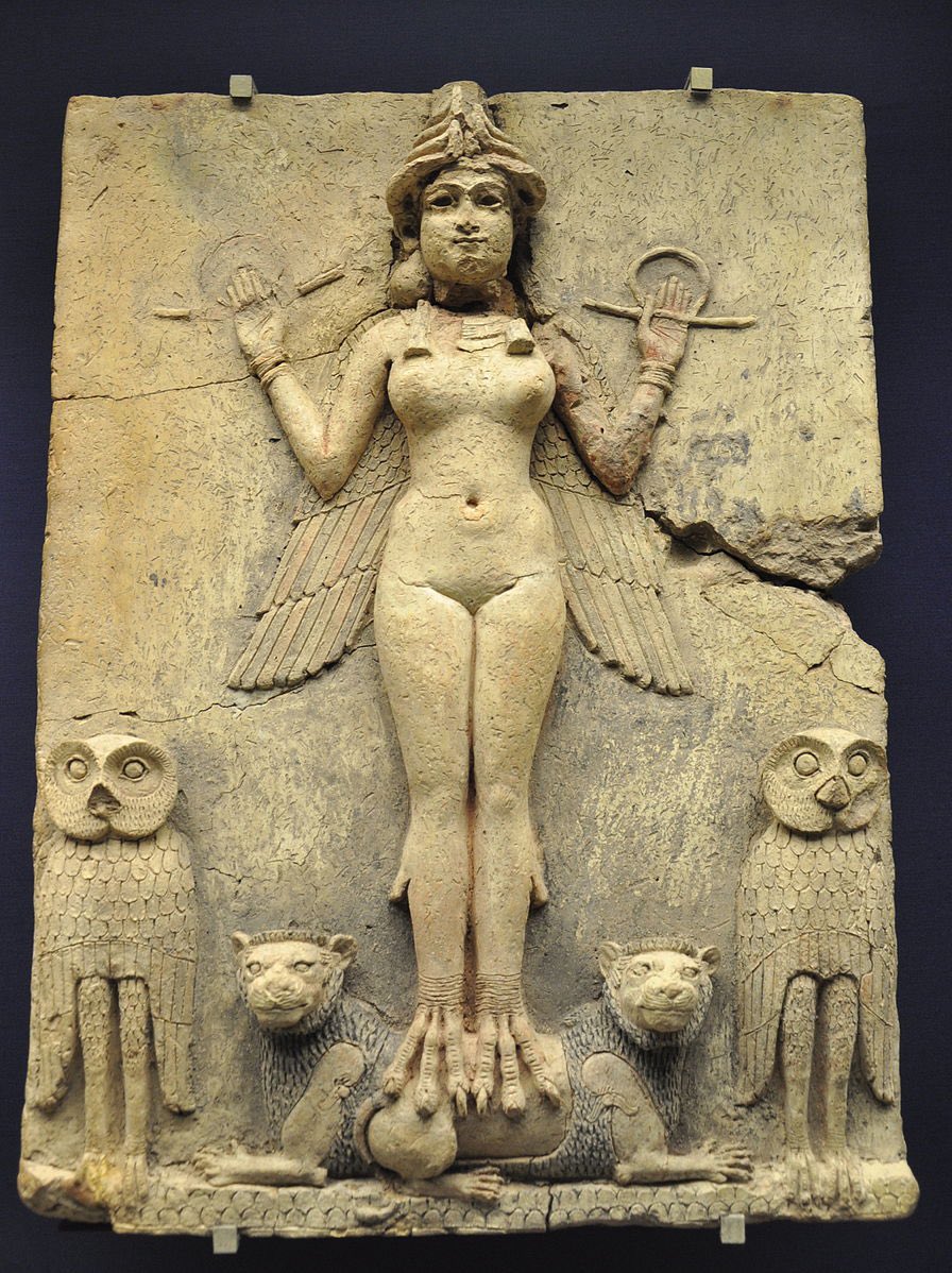 Lilith the world’s first feminist…

Lilith also spelled Lilit, Lilitu, or Lilis, is a female figure in Mesopotamian and Jewish mythology, theorized to be the first wife of Adam, and a primordial she-demon. Lilith is cited as having been "banished" from the Garden of Eden for not