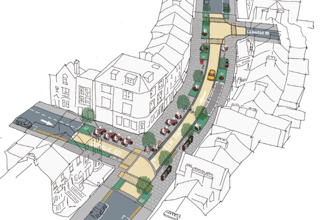 One week left for consultation on Elm Park traffic changes inc: A short one-way section ➡️ Reduction in parking to facilitate wider pavements/bins/trees 🌳 No entry to Ostade Rd from Elm Park ⛔️ Read more here: tulsehillltn.commonplace.is/proposals/elm-… Consultation here: consultation.appyway.com/lambeth/order/…