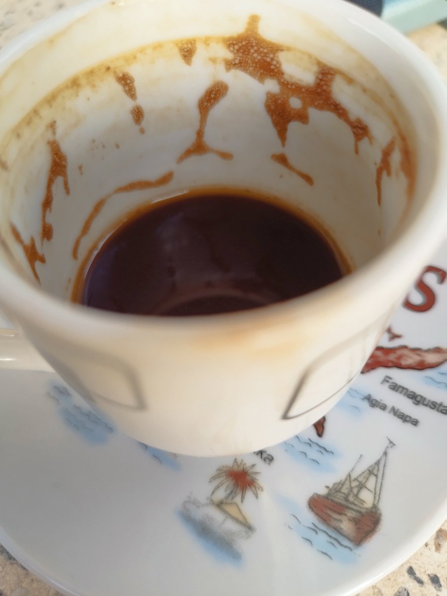 Turkish likes to tell their fortune in coffee. In every fortune telling, there is always news and guidance. 🧐