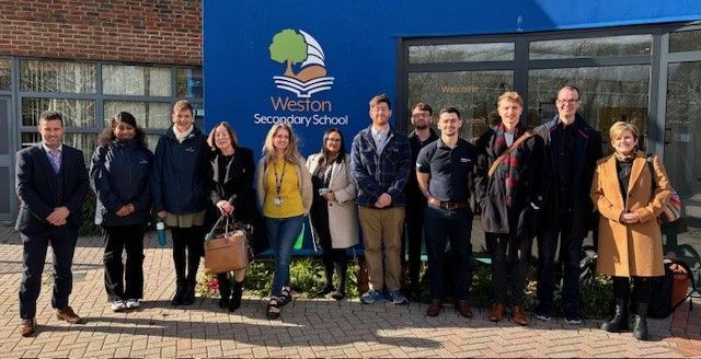 On Thursday we held Employer Interviews at Weston Secondary School. Thank you to our fantastic volunteers from @Balfour Beatty, @RedFunnelFerry, @PETA_apprentice, @PearsonsEA, @NATS, @UHSFT, @Eenergyplc and @HMRCUK for giving your time to help young people develop vital skills.