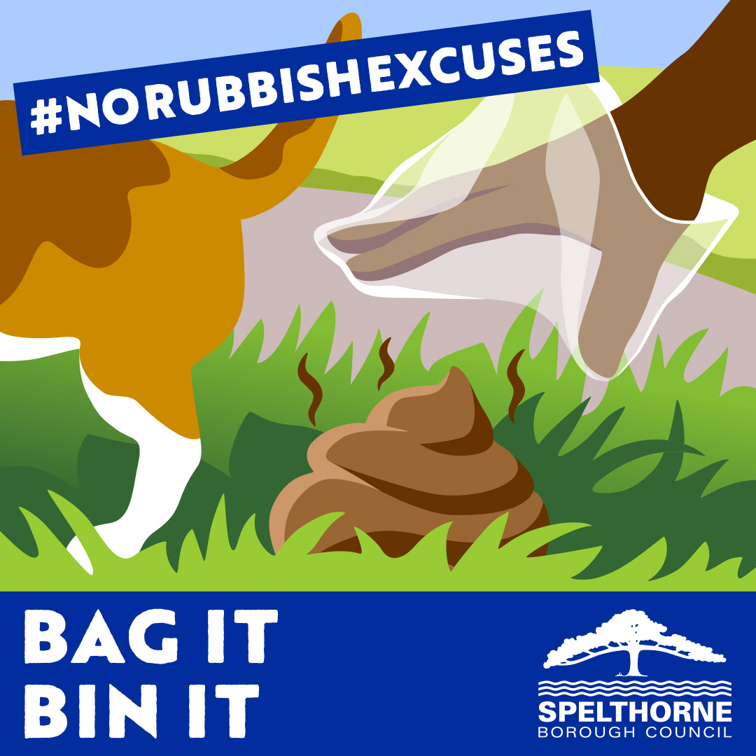 Stop dog fouling & protect your environment.

Not only is #dogpoo unsightly and smelly, it contains an abundance of bacteria, and parasites. Dog owners, please scoop it up and put it in a bin. If bins are full, dispose of it at home.

#LitterHeroes #NoRubbishExcuses