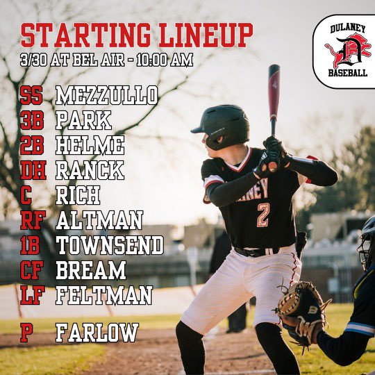 The Lions head to Bel Air for game one of a doubleheader. #family #lockin 🦁