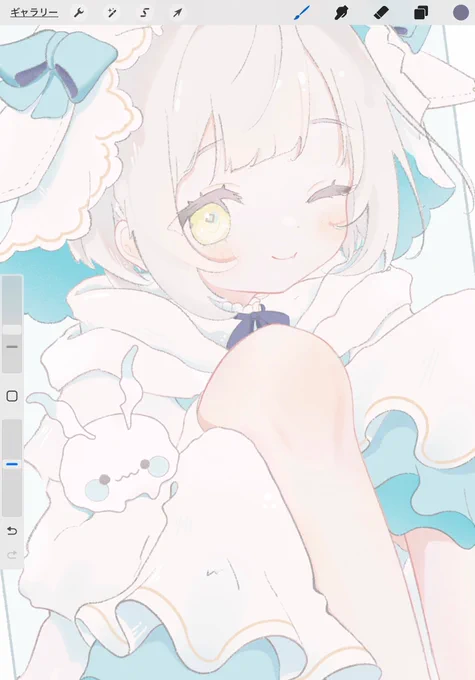 もう少しで完成しそうなwip 