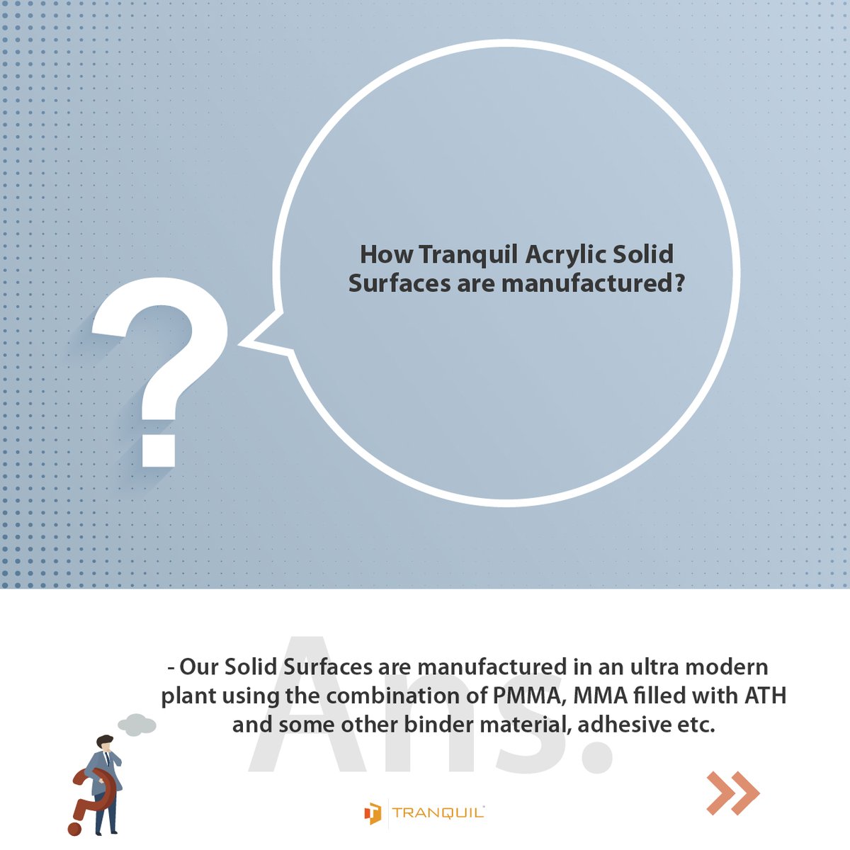 tranquilglobal's tweet image. Got questions about #solidsurfaces? We're here to help! Feel free to reach out via mail to us at info@tranquilglobal.com | WhatsApp: +91 96115 49964 | Website: tranquilglobal.com for more information.. 
#CommercialSpace #interiordesign"