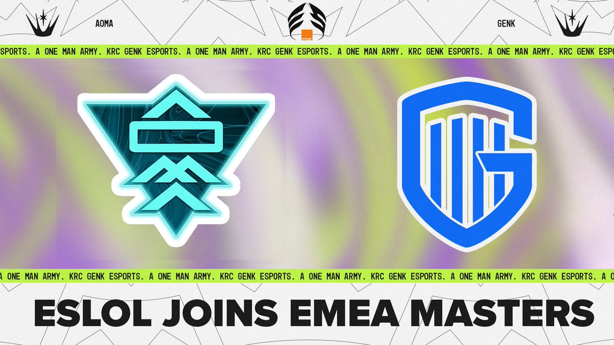 #EMEAMasters'a katılmaya hak kazanan Elite Series temsilcileri A One Man Army ve KRC Genk Esports oldu.
