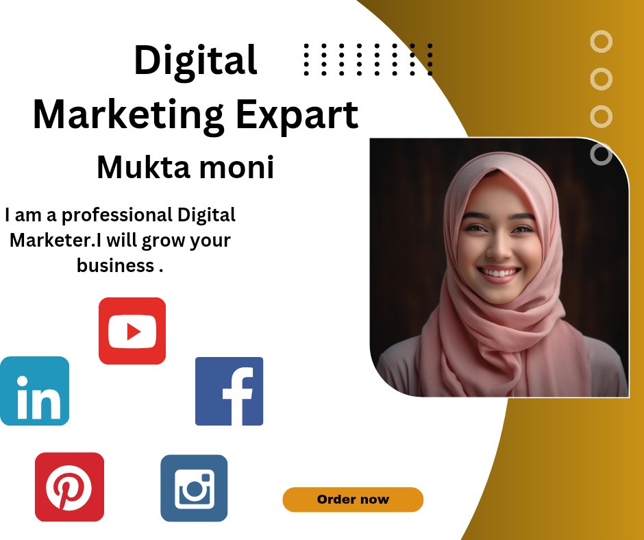 I will do your digital marketing and social media management.

#digitalmarketing #facebookmarketing #instagrammarketing #socialmediamarketer #graphicdesigner #bestdigitalmarketer #seo #seoexpert #leadgeneartion #emailmarketing #pinterestmarketing #twittermarketing #YouTube