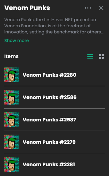 Thought Id Jump in on @venom_punks See what the Team can Produce! Mint is Live Now and the Utilities List is Exciting ! Exchange and Swap to $VENOM hit MINT! #DYOR #NFA