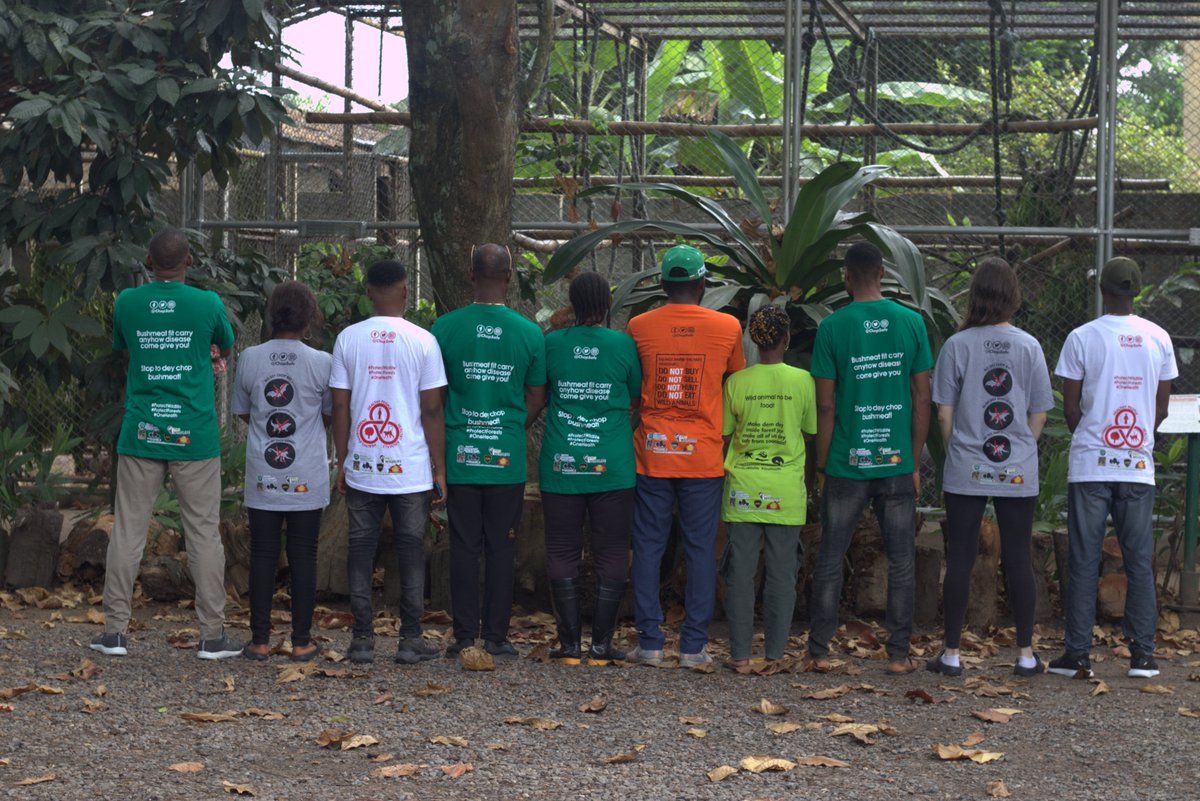 Chop_Safe's tweet photo. How una dey? Still on top the matter, we say make we remind you today say to dey chop bushmeat fit bring us another COVID-19 palava. Nothing sweet pass make wild animal dey jolly for bush make we dey enjoy for house.
#preventzoonoses #protectwildlife #ProtectForests #keepussafe https://t.co/CKTwzE9yFR